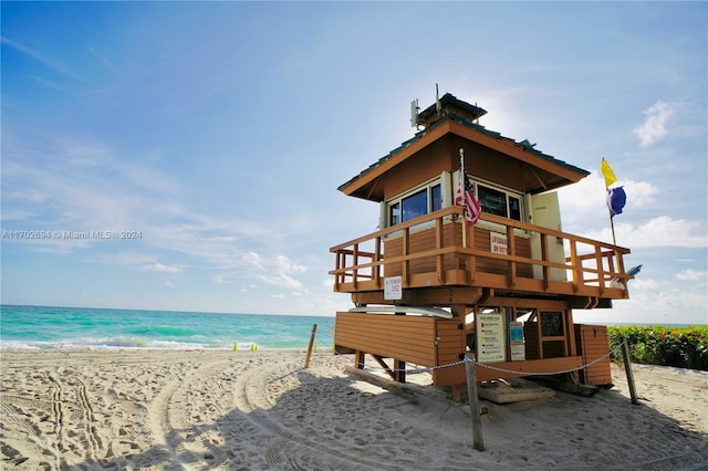 19201 Collins Ave Unit 726, Sunny Isles Beach, FL 33160 - water view with local beach