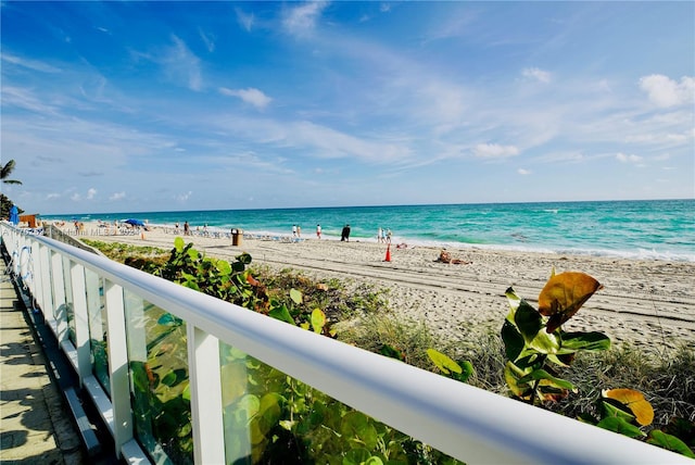 19201 Collins Ave Unit 726, Sunny Isles Beach, FL 33160 - water view with nearby beach