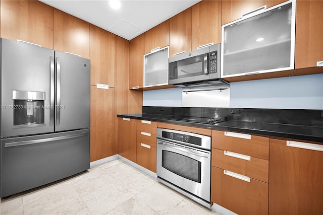 kitchen featuring stainless steel appliances