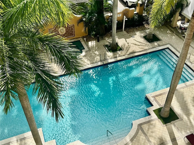 view of swimming pool