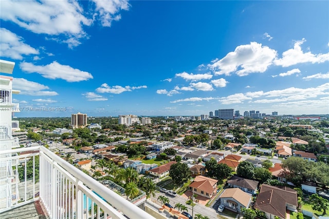3000 Coral Way Unit 1502, Miami, FL 33145 - balcony with a city view