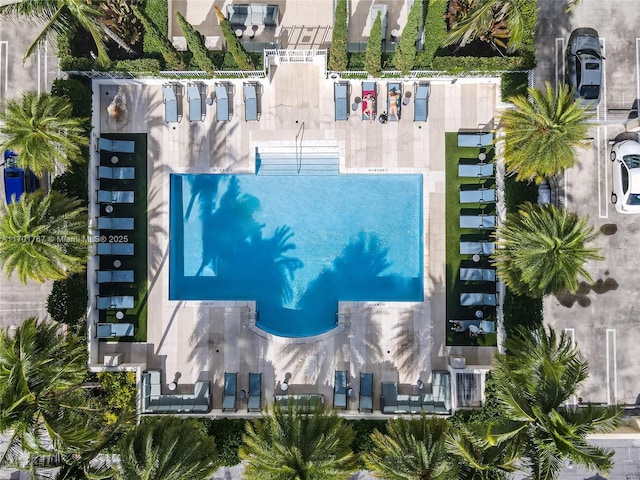 3000 Coral Way Unit 1502, Miami, FL 33145 - bird's eye view of a pool
