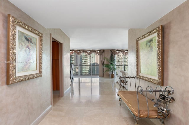 16500 Collins Ave Unit 1451, Sunny Isles Beach, FL 33160 - corridor with baseboards