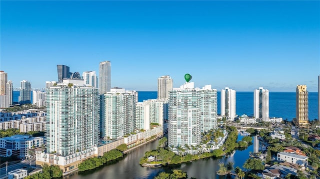 16500 Collins Ave Unit 1451, Sunny Isles Beach, FL 33160 - view of city skyline with a large body of water
