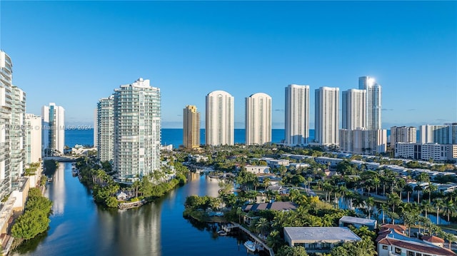 16500 Collins Ave Unit 1451, Sunny Isles Beach, FL 33160 - skyline view featuring a large body of water