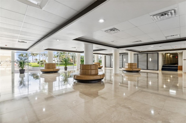 view of community lobby