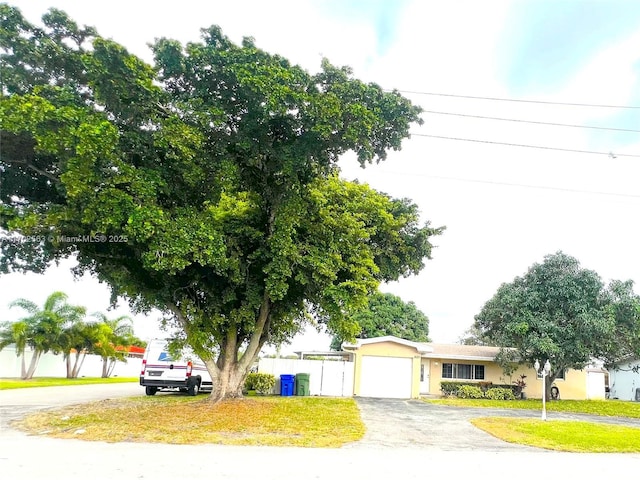 view of ranch-style home