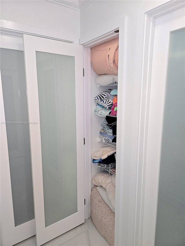 view of closet