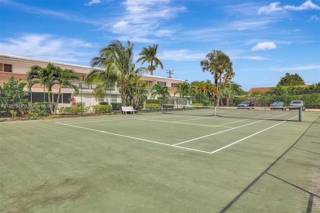 view of sport court