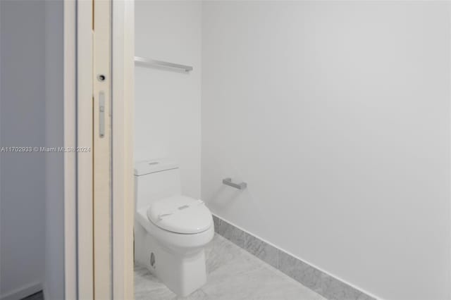 bathroom with toilet