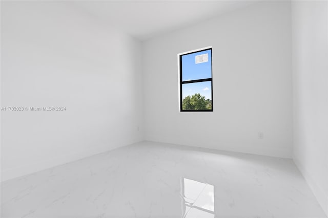 view of empty room