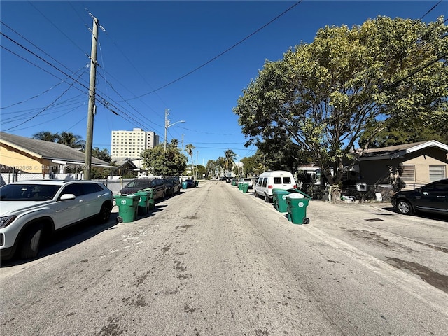 view of street
