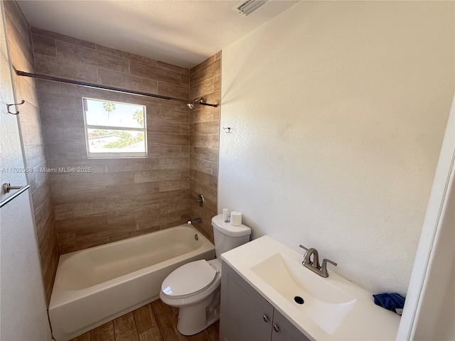 236 SW 10th Ave, Miami, FL 33130 - bathroom with bathing tub / shower combination, wood finished floors, and vanity