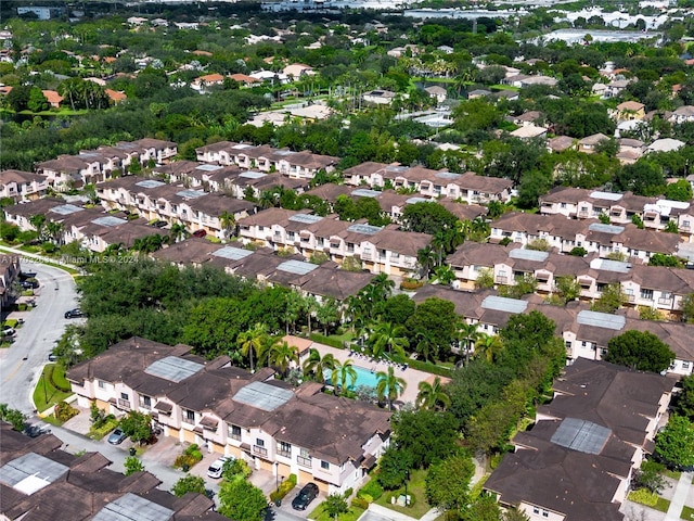 aerial view