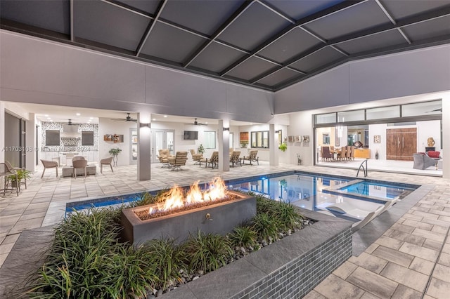 1410 Shadow Meadow Ln, Deland, FL 32724 - view of indoor pool