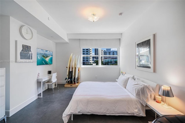 bedroom featuring multiple windows