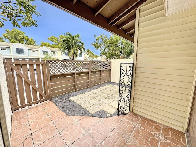 view of patio