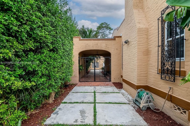 view of property entrance