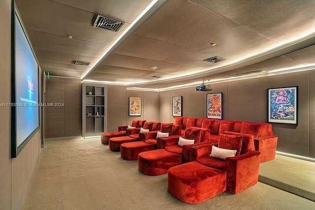 1000 Brickell Plz Unit 3806, Miami, FL 33131 - view of carpeted cinema room