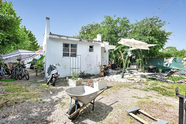 view of rear view of property