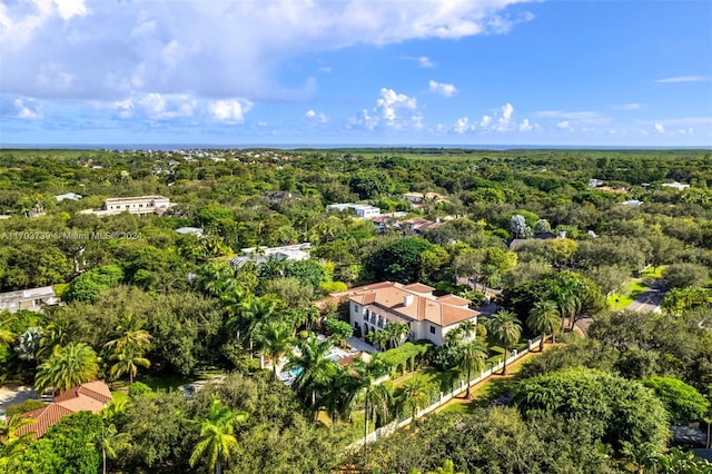 5935 Moss Ranch Rd, Pinecrest, FL 33156 - drone / aerial view of a heavily wooded area