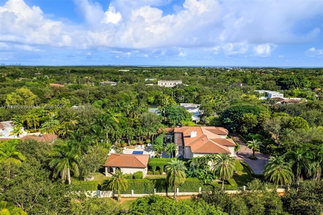 5935 Moss Ranch Rd, Pinecrest, FL 33156 - bird's eye view of a heavily wooded area