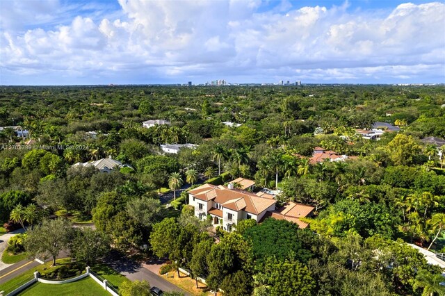 5935 Moss Ranch Rd, Pinecrest, FL 33156 - bird's eye view of a heavily wooded area
