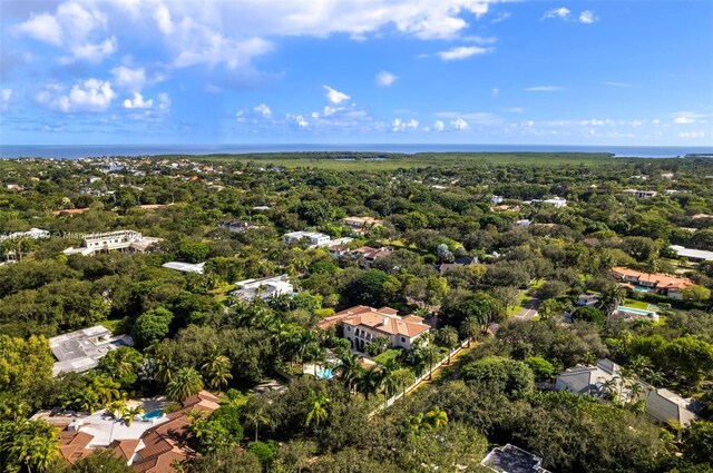 5935 Moss Ranch Rd, Pinecrest, FL 33156 - aerial overview of property's location featuring a forest