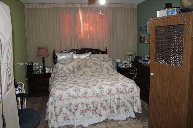 677 SW 9th Ave Unit 103, Miami, FL 33130 - view of tiled bedroom