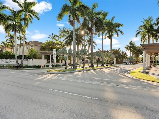 view of street