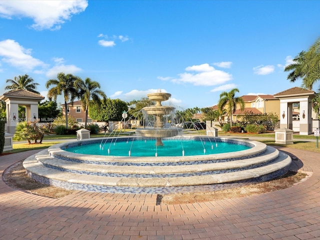 view of pool