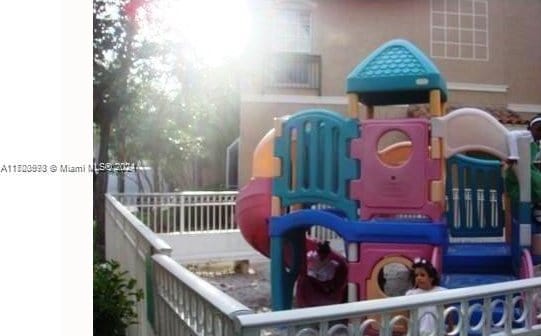 view of play area