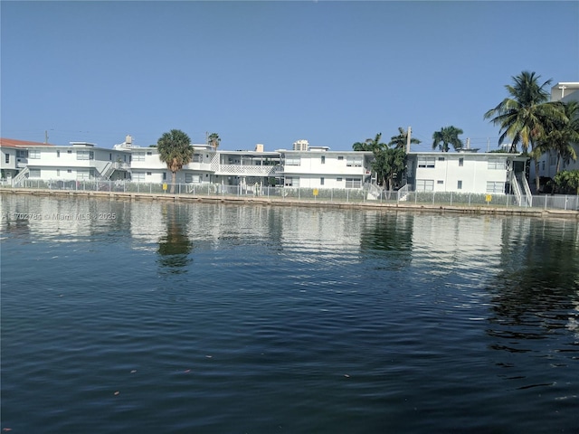 view of water feature