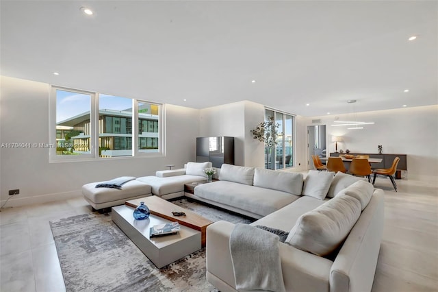 2301 Collins Ave Unit 634/635, Miami Beach, FL 33139 - living area with recessed lighting