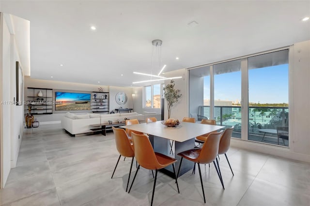 2301 Collins Ave Unit 634/635, Miami Beach, FL 33139 - dining space featuring recessed lighting