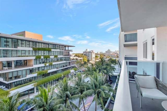 2301 Collins Ave Unit 634/635, Miami Beach, FL 33139 - balcony featuring a city view