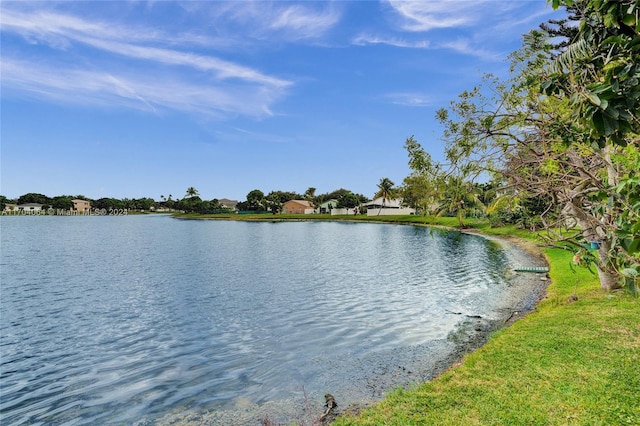 property view of water