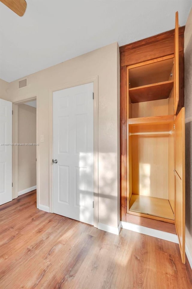 view of closet