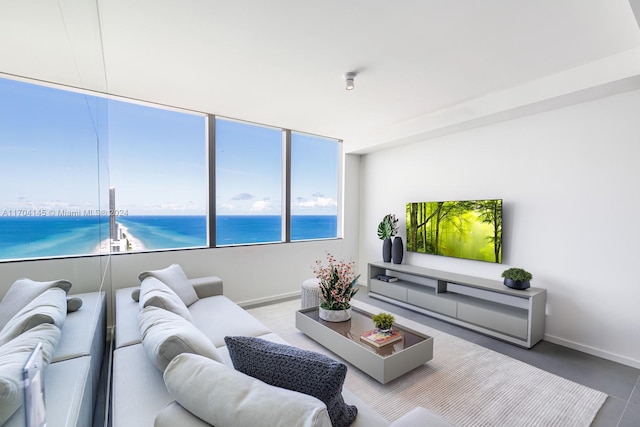 view of living room