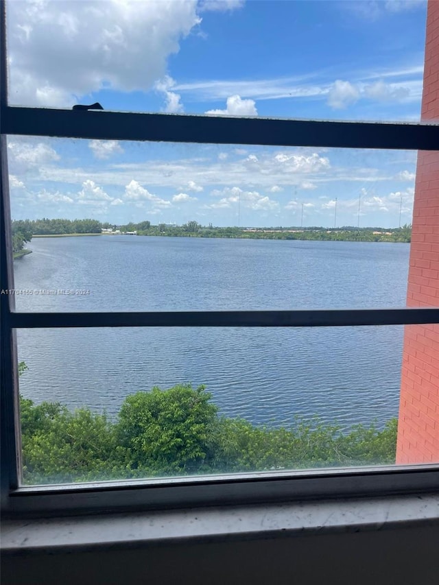 property view of water