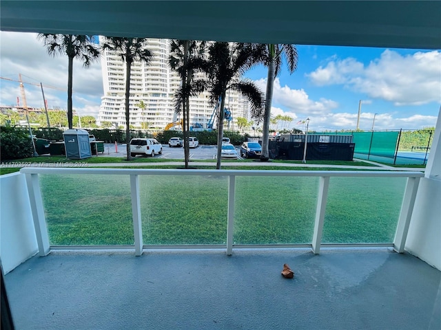 3301 NE 5th Ave Unit 110, Miami, FL 33137 - view of balcony