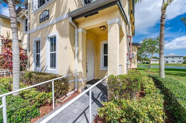 view of entrance to property