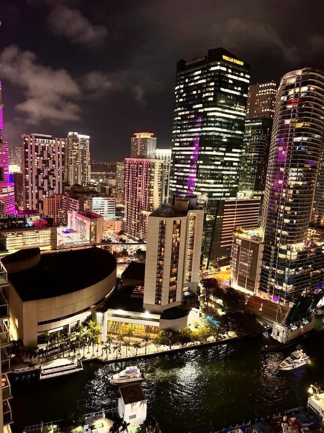41 SE 5th St Unit 2011, Miami, FL 33131 - view of city featuring a view of city lights
