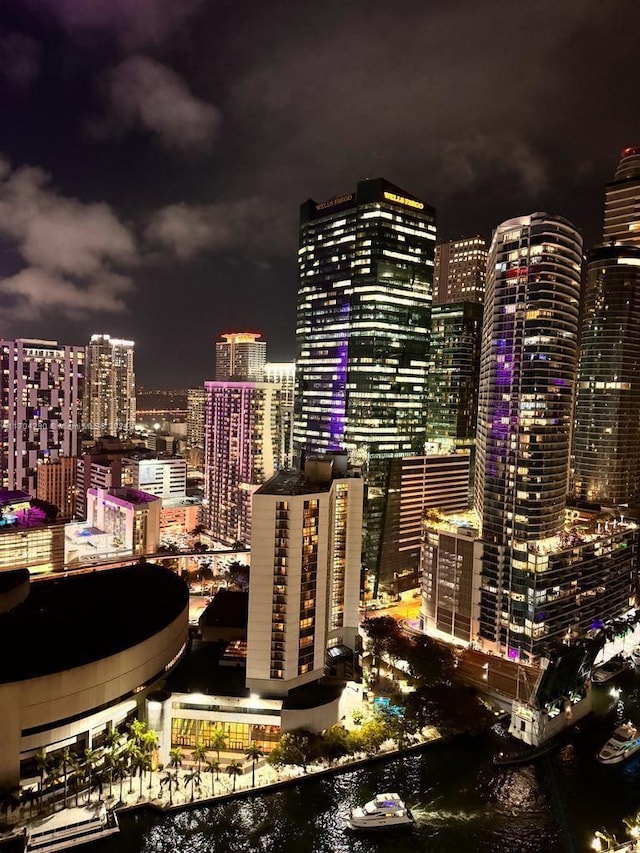 41 SE 5th St Unit 2011, Miami, FL 33131 - city view featuring a view of city lights