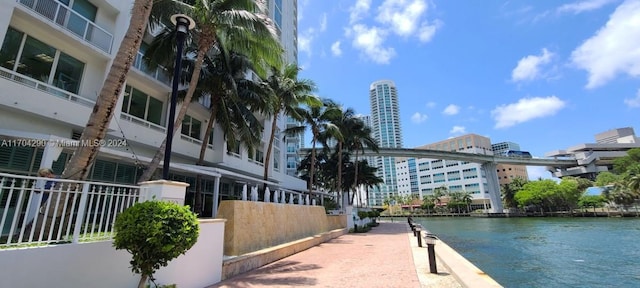 41 SE 5th St Unit 2011, Miami, FL 33131 - view of pool featuring a water view