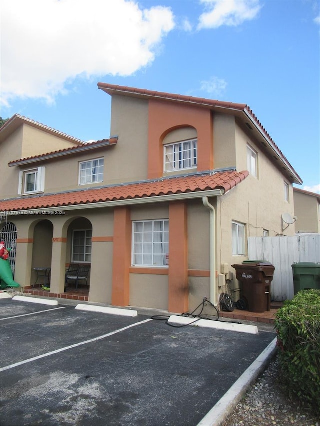 view of rear view of house