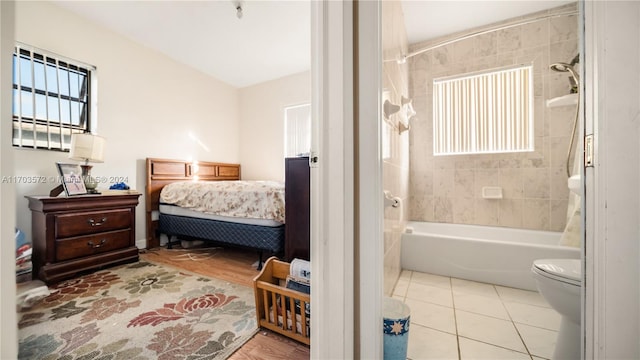 view of tiled bedroom