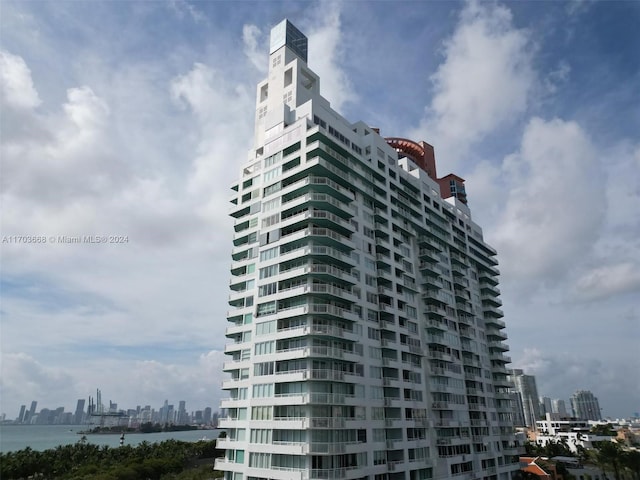 view of property featuring a water view