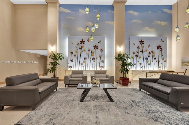 1201 S Ocean Dr Unit 206S, Hollywood, FL 33019 - community lobby with a towering ceiling