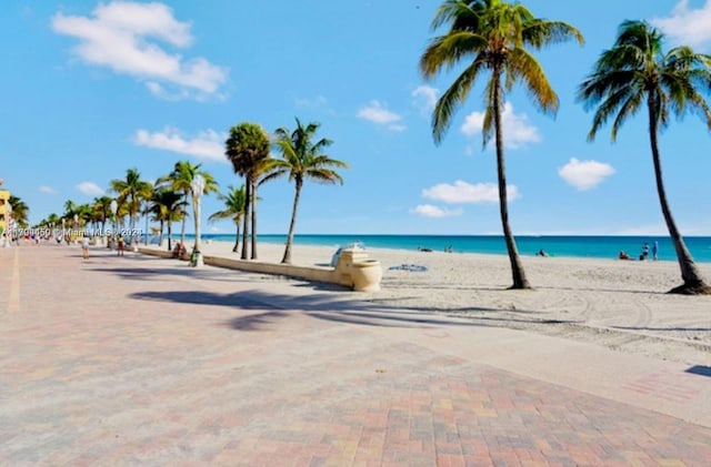 1201 S Ocean Dr Unit 206S, Hollywood, FL 33019 - water view featuring nearby beach